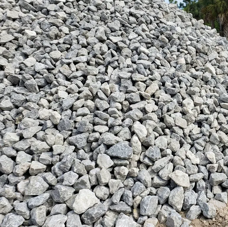 Gravel & Stone texture and pile for bulk delivery